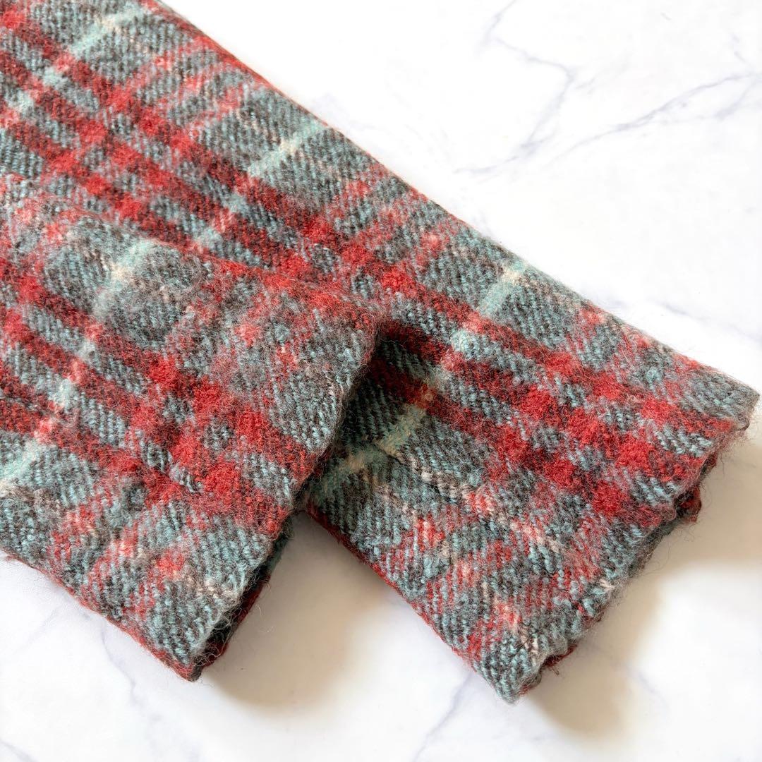 45rpm ウール100% テーラードジャケット チェック柄