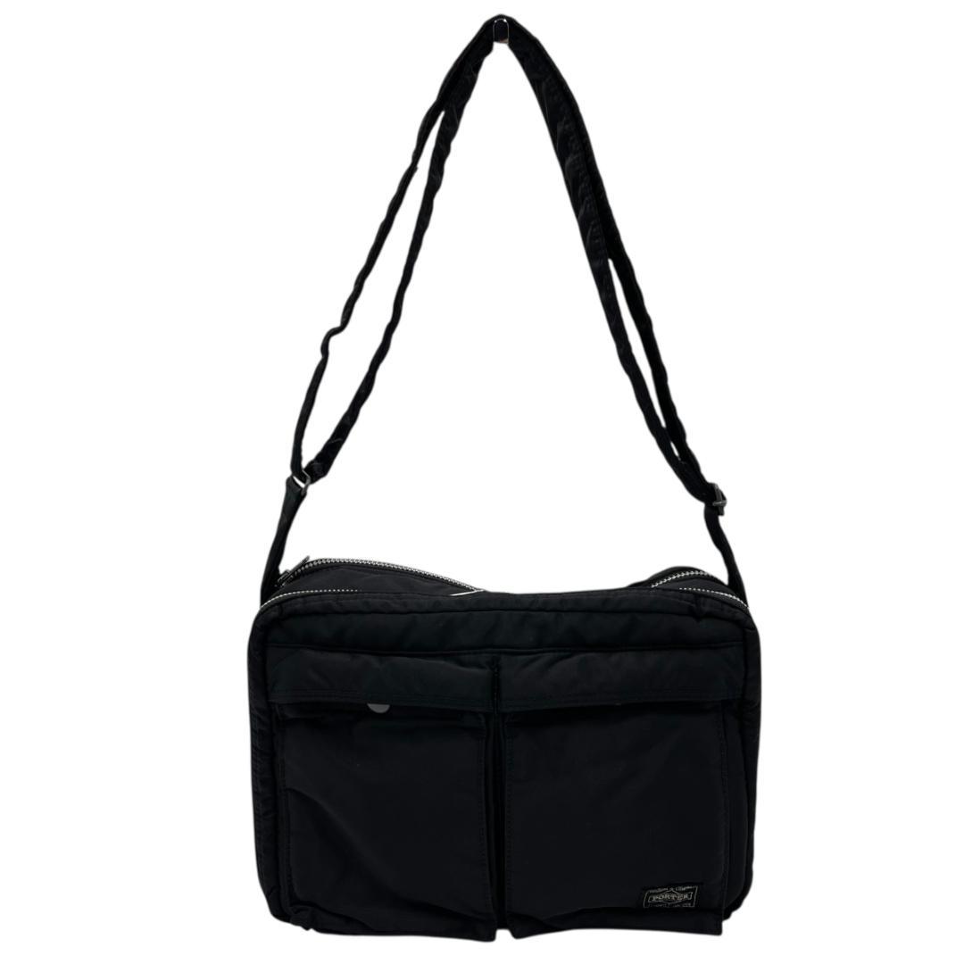 PORTER/ポーター タンカー ショルダーバッグ ブラック 2層式 斜め掛け