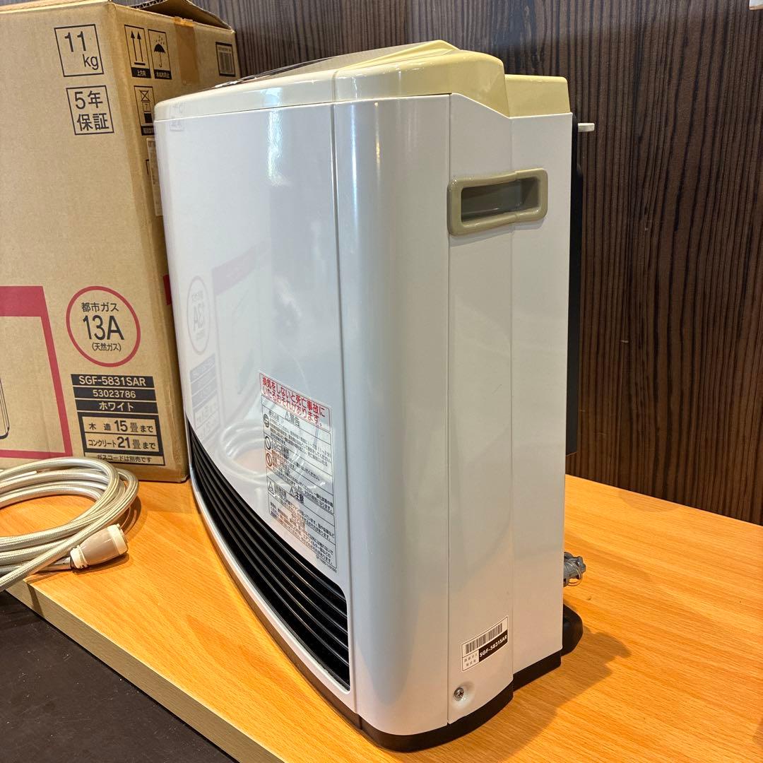 リンナイ RC-M5801E 都市ガス　ガスファンヒーター13A