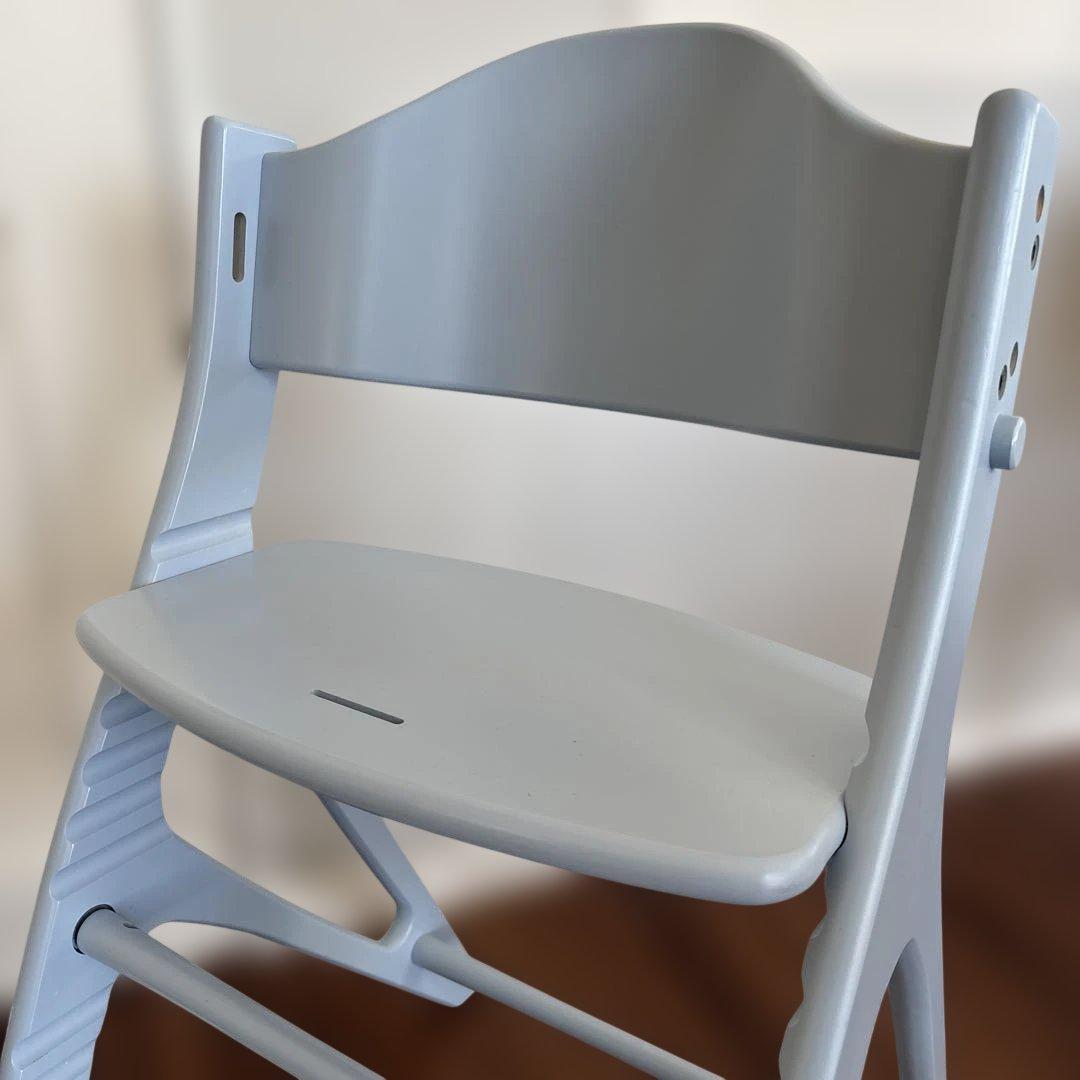 【組立済】大和屋 アッフルチェア ブルーベビーチェア YAMATOYA 説明書付