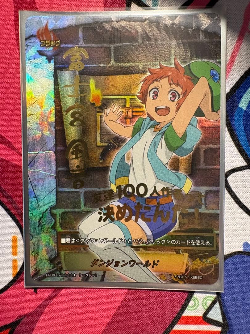 バディファイト　ダンジョンワールドフラッグ　富士見風音