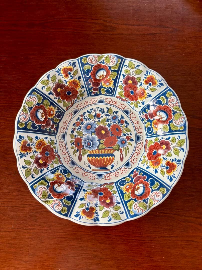 デルフト焼き　MAKKUM 飾り皿　3枚セット