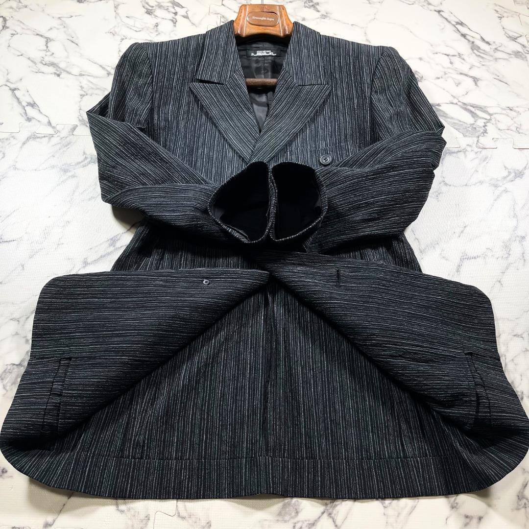 ✨極美品/96年製✨ISSEY MIYAKE プリーツ ジャケット ブラック M