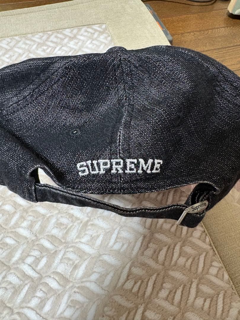SUPREME Sロゴデニムキャップ