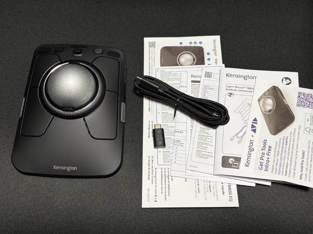 Kensington Expert Mouse TB800 EQ シルバーボール