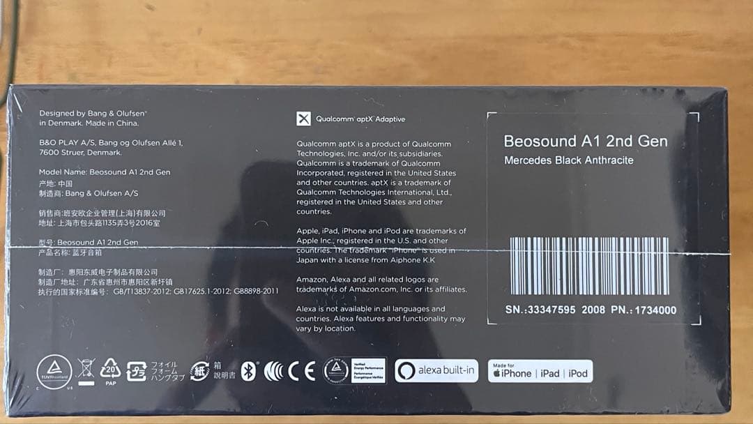 【新品未開封】BANG&OLUFSENメルセデスベンツ スピーカー