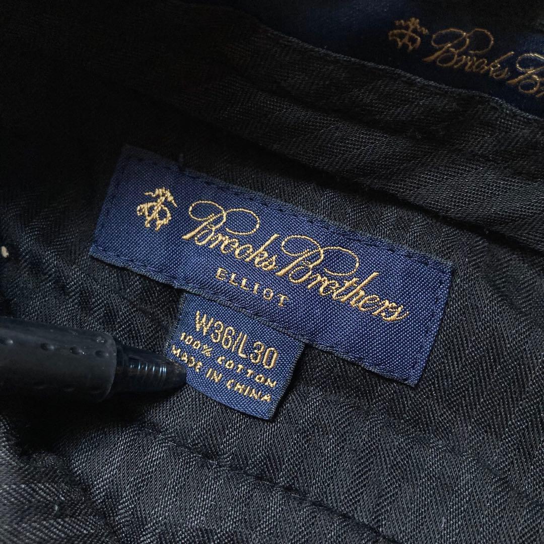 BrooksBrothersツータック ワイドコーデュロイパンツ y2k 古着