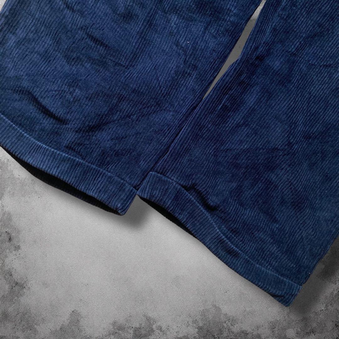 BrooksBrothersツータック ワイドコーデュロイパンツ y2k 古着