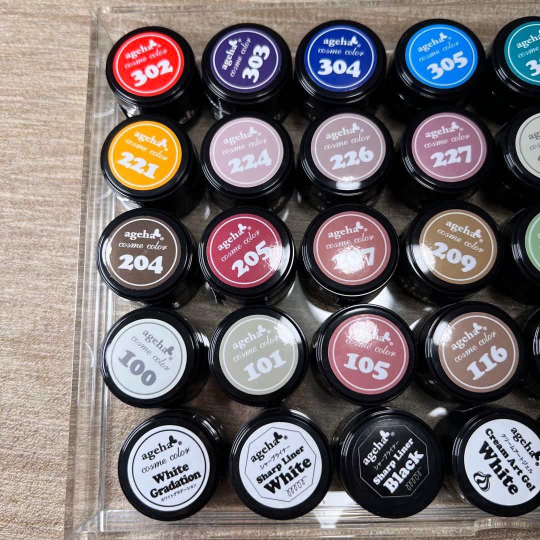 閉店セール【美品】アゲハ ageha カラージェル 36個セット