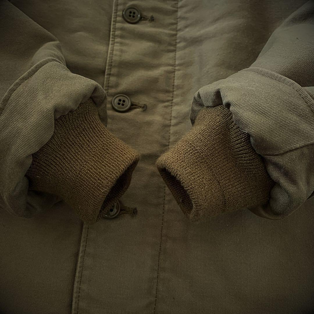 『レアモデル◎』HOUSTON（ヒューストン）N-1デッキジャケット カーキ