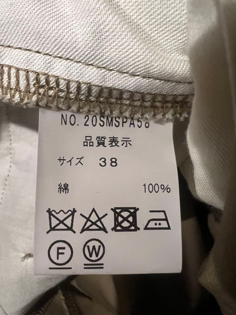 最終値下げ ザシンゾーン　38 チノパン