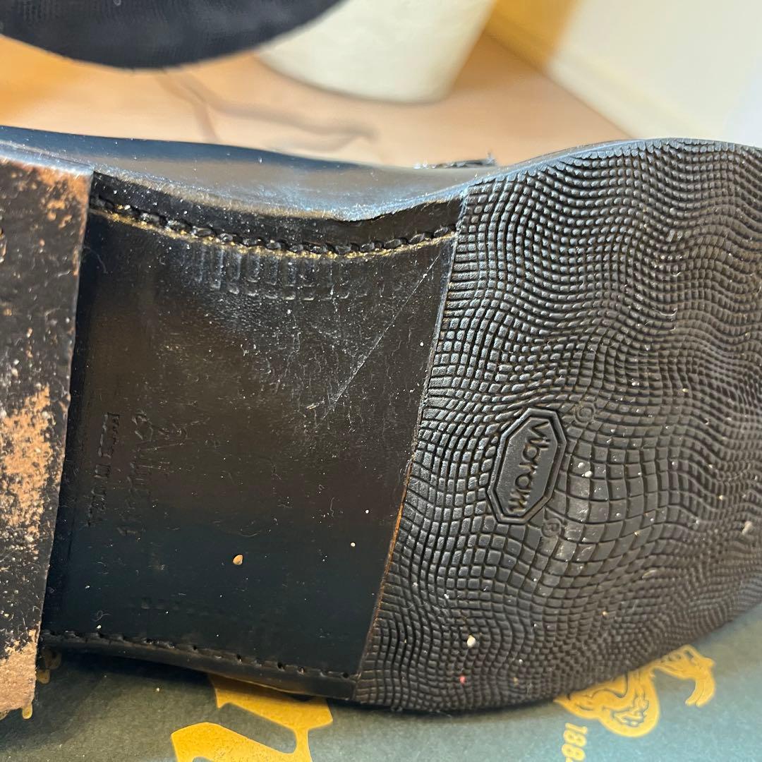 【Alden×BEAMS バリーラスト コードバン プレーントゥ9901】美品