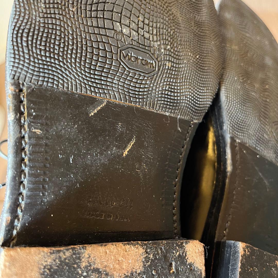 【Alden×BEAMS バリーラスト コードバン プレーントゥ9901】美品