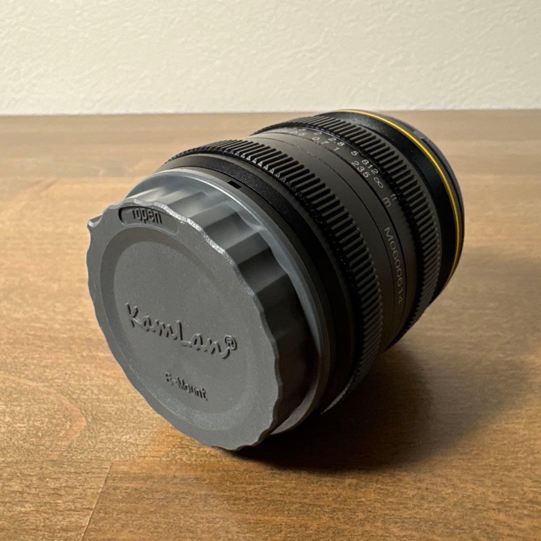 【美品】KamLan 21mm F1.8 SONY Eマウント用 単焦点 レンズ