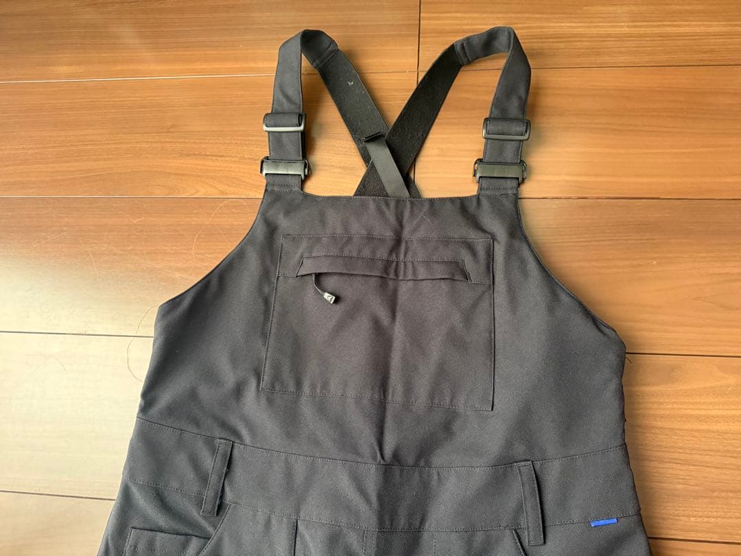 【超美品】BURTON ブラック スノーボード ビブパン