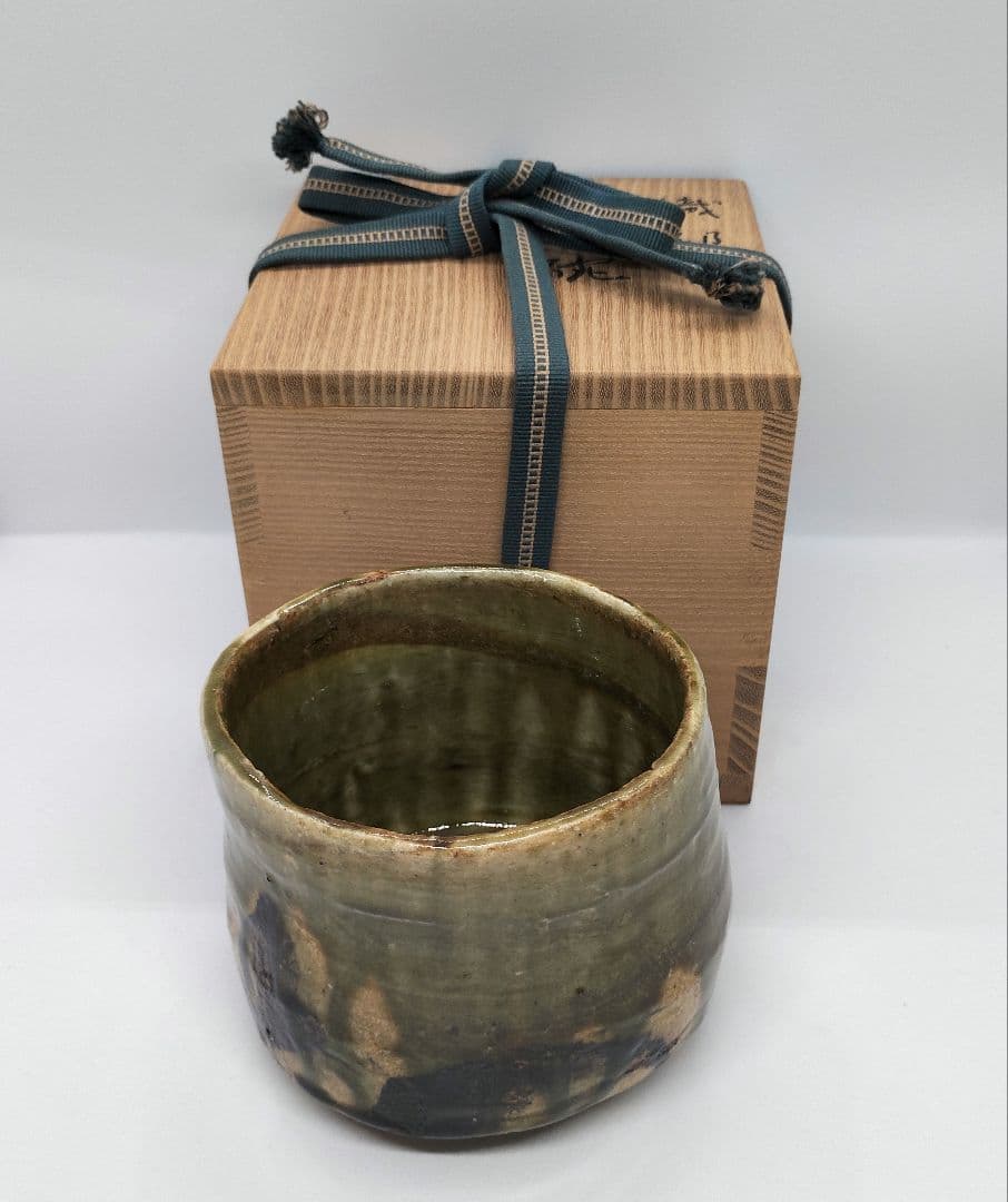 高橋茂 織部茶碗