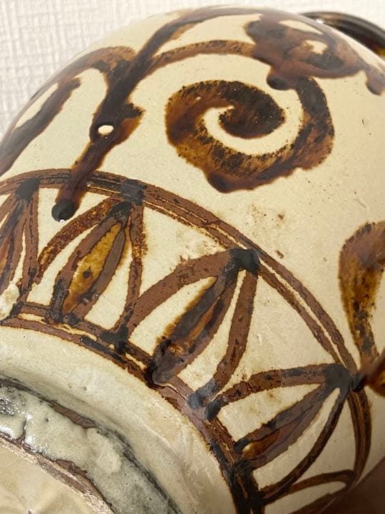 壺屋焼 花瓶 壺 沖縄 焼物 やちむん 高さ28センチ