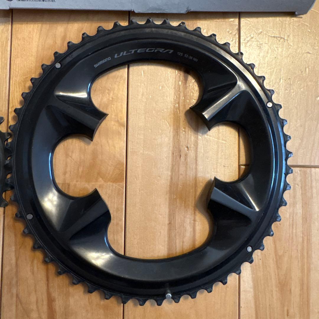 りすシマノアルテグラチェーンリング12S 52-36NH