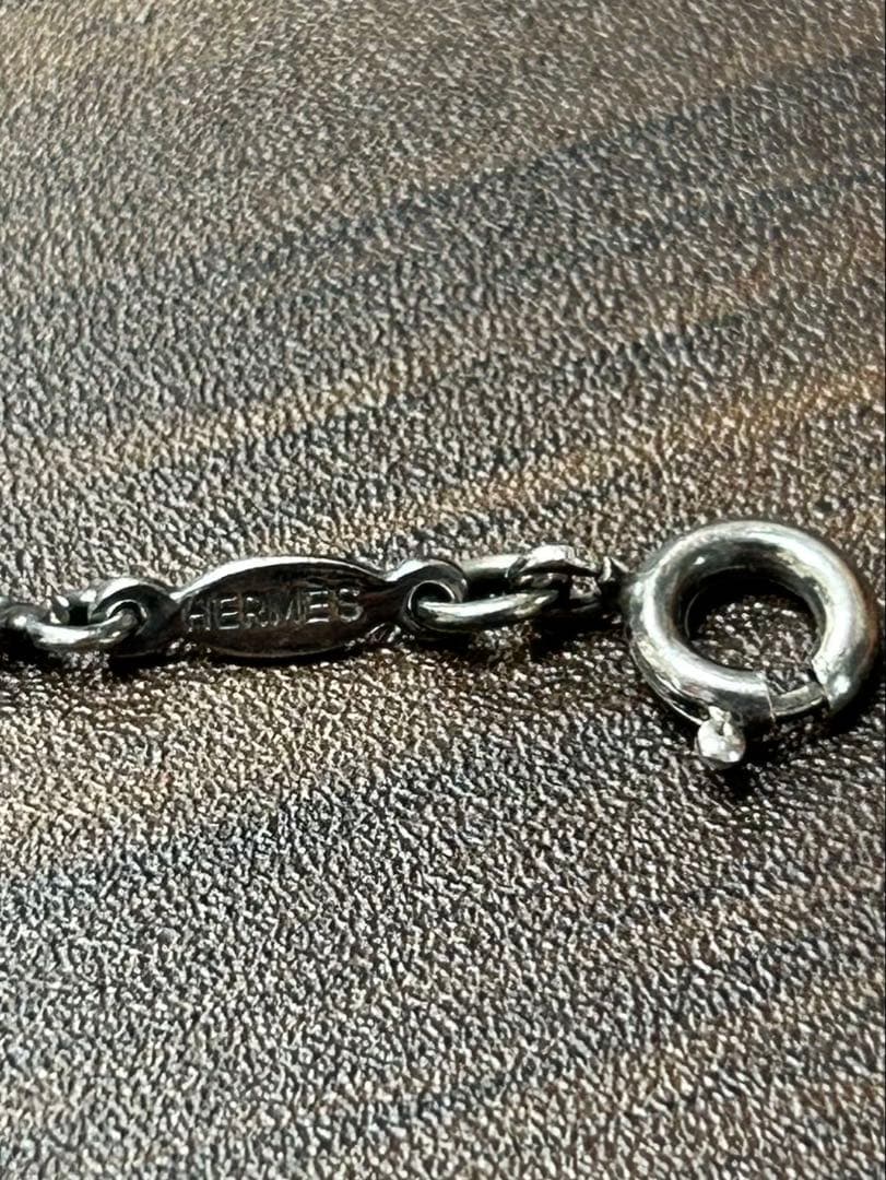 エルメス チェーン ネックレス 50cm シルバー 925