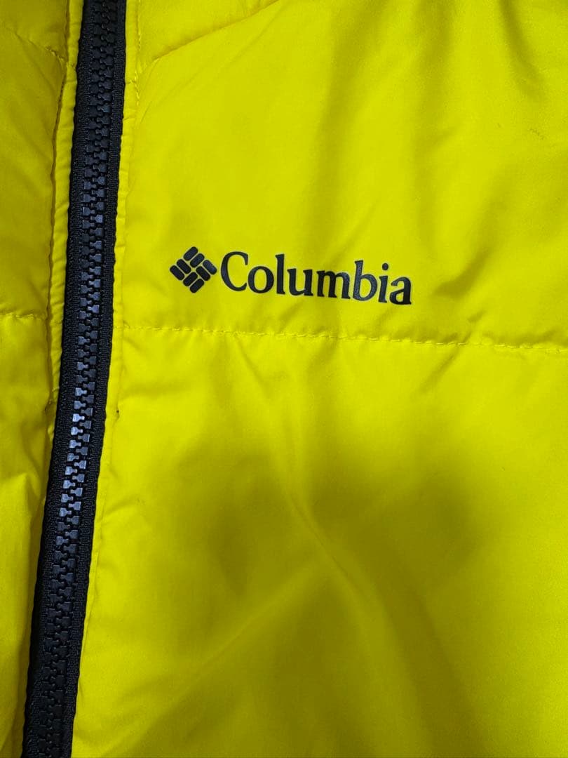 コロンビア　スキースノーウェア　リバーシブル　イエロー　ブラウン　6〜7歳