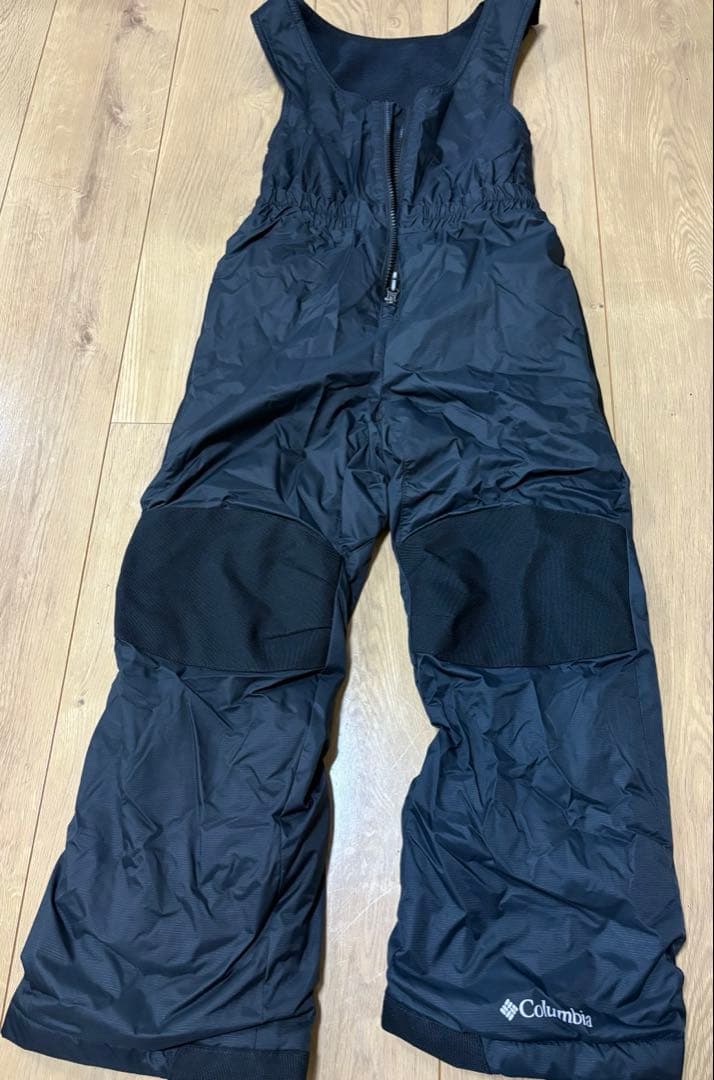 コロンビア　スキースノーウェア　リバーシブル　イエロー　ブラウン　6〜7歳