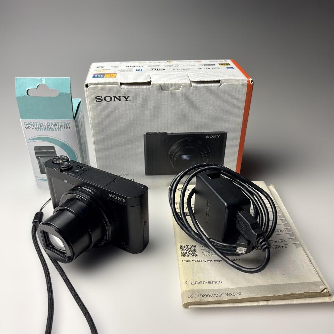 【ジャンク品】ソニーSONYCyber-shotDSC-WX500ブラック