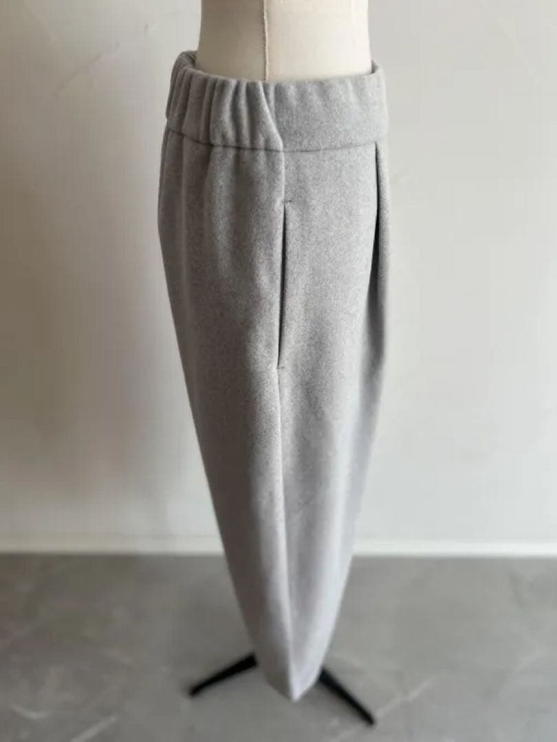 JULYNINE ふわもちパンツ　グレー　34