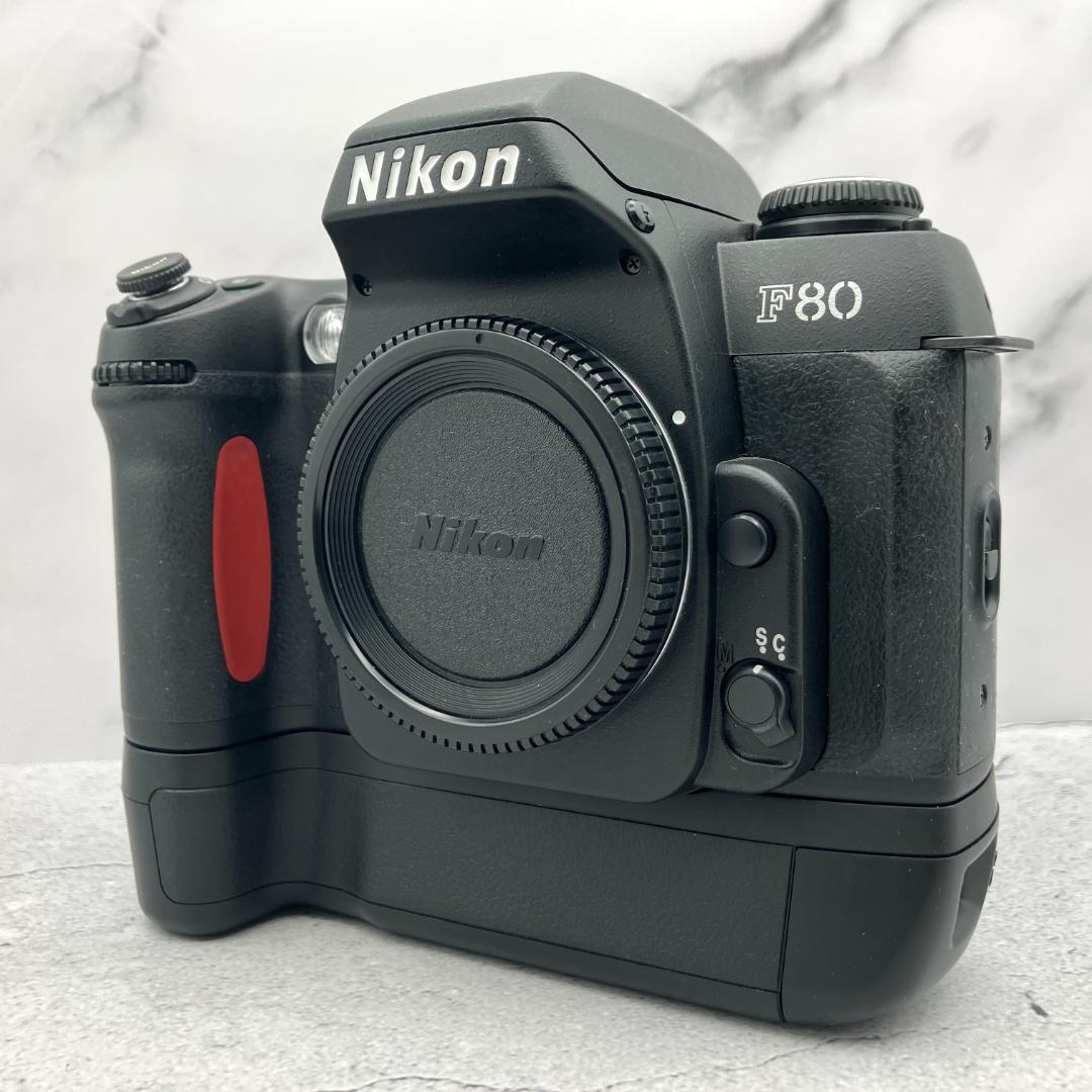 Nikon F80 ボディ MB-16 フィルムカメラ 訳あり品
