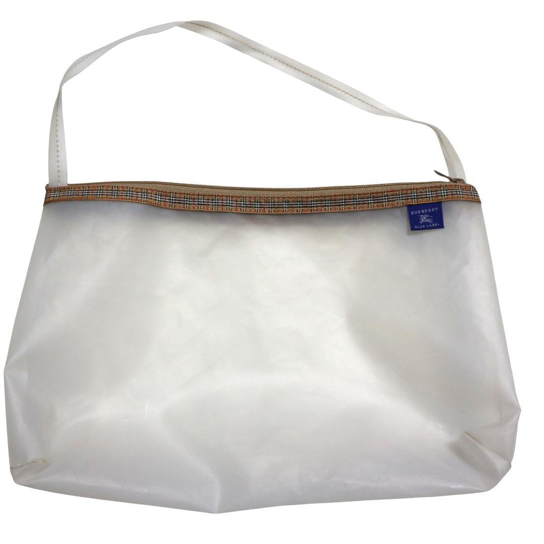 バーバリーブルーレーベル　ビキニ　水着　ノバチェック　4点セット　ポーチ