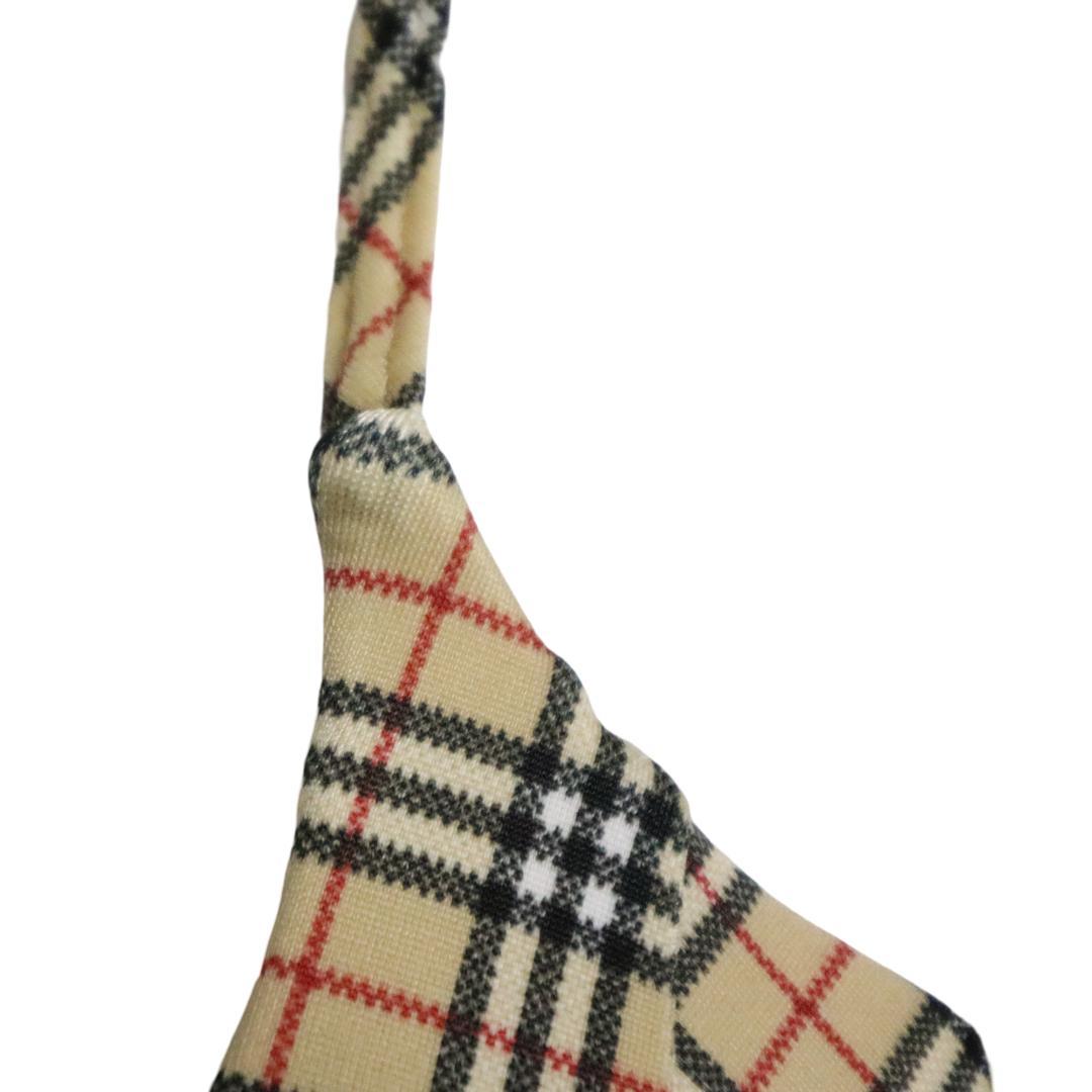 バーバリーブルーレーベル　ビキニ　水着　ノバチェック　4点セット　ポーチ