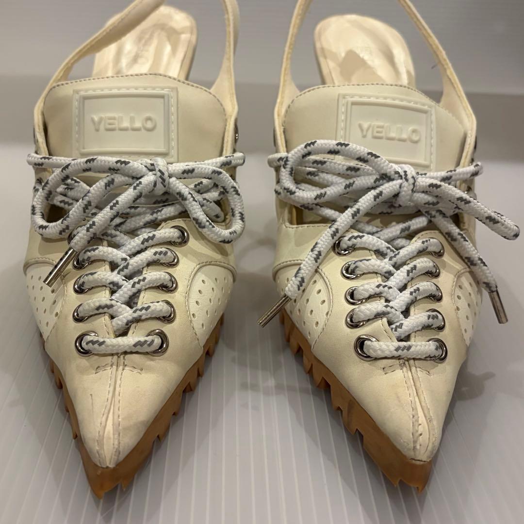 YELLO スニーカーミュール　24-25cm