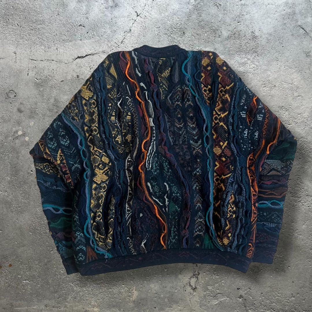 トップス COOGI heavy weight 3D knit good color