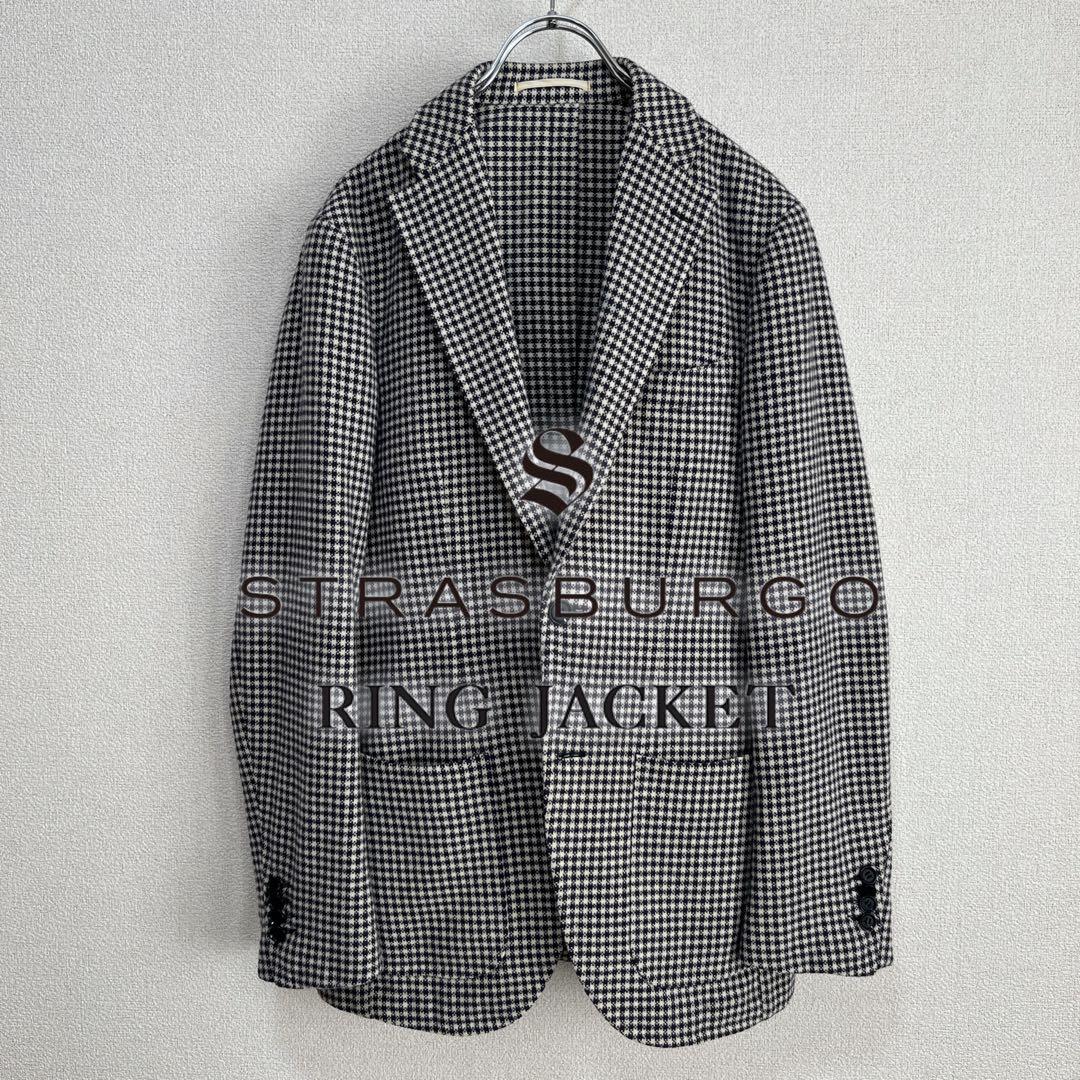 【極美品】STRUSBURGO × RING JACKET テーラードジャケット