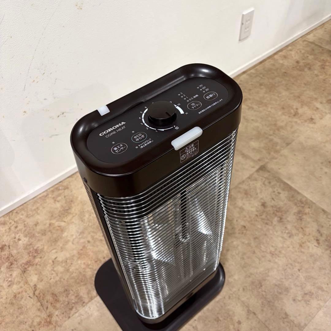 コロナ コアヒート 遠赤外線電気ストーブ DHX-1222Ｒ 2022年製