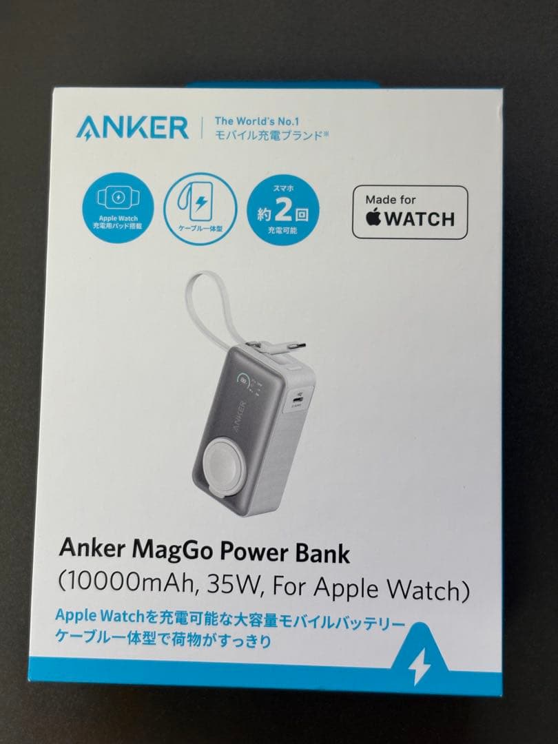 スマホアクセサリー Anker MagGo Power Bank For Apple Watch z