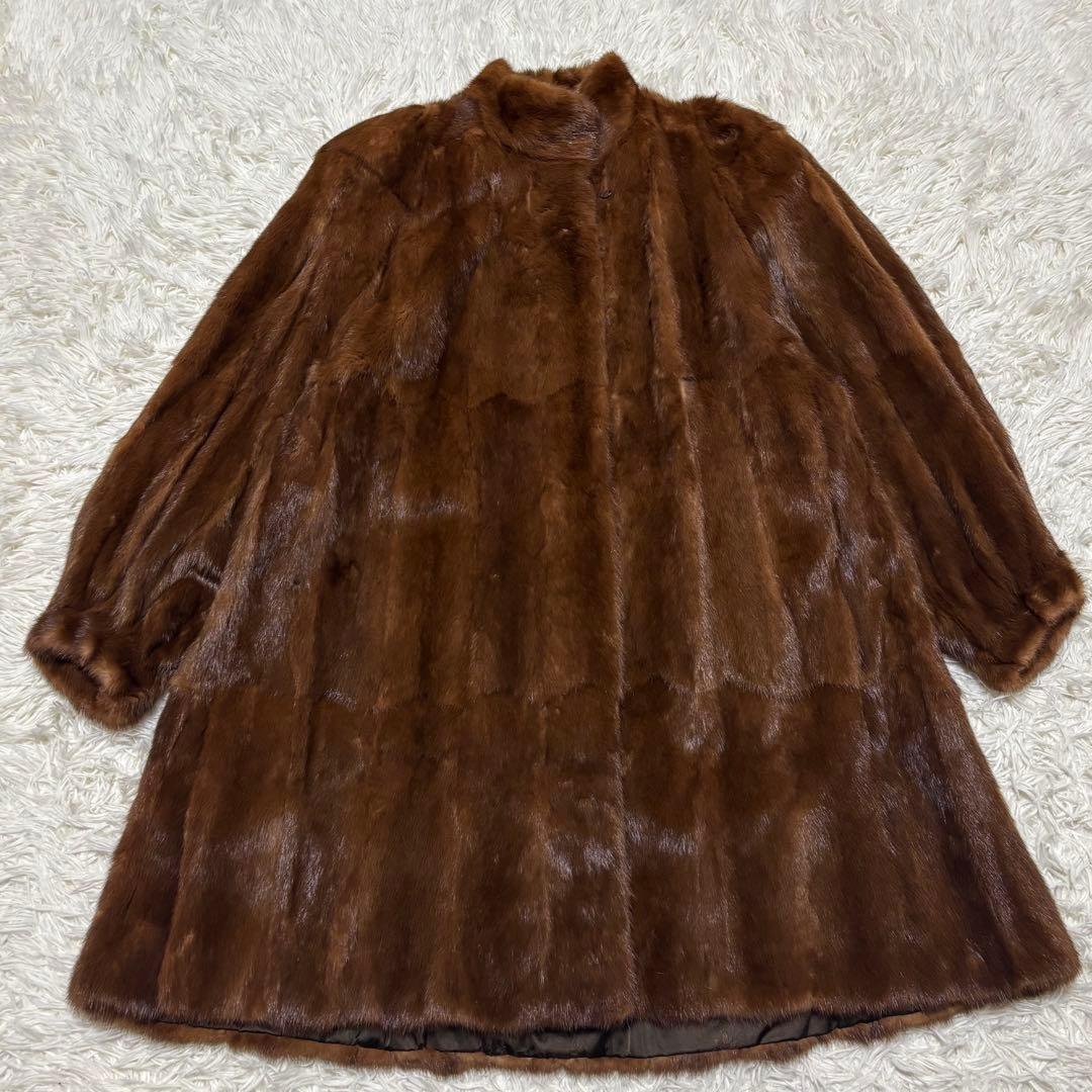 EMBA/エンバ セーブル 毛皮 ロング コート