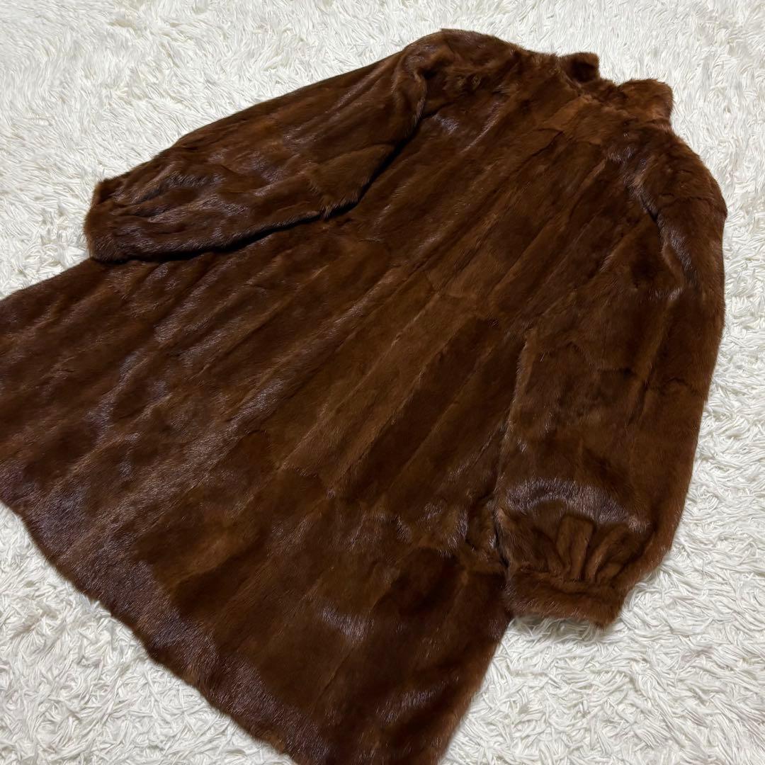 EMBA/エンバ セーブル 毛皮 ロング コート