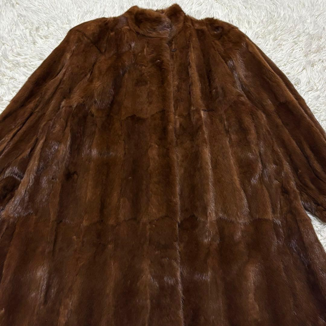 EMBA/エンバ セーブル 毛皮 ロング コート