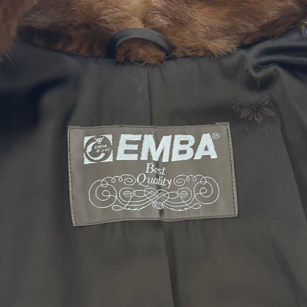 EMBA/エンバ セーブル 毛皮 ロング コート