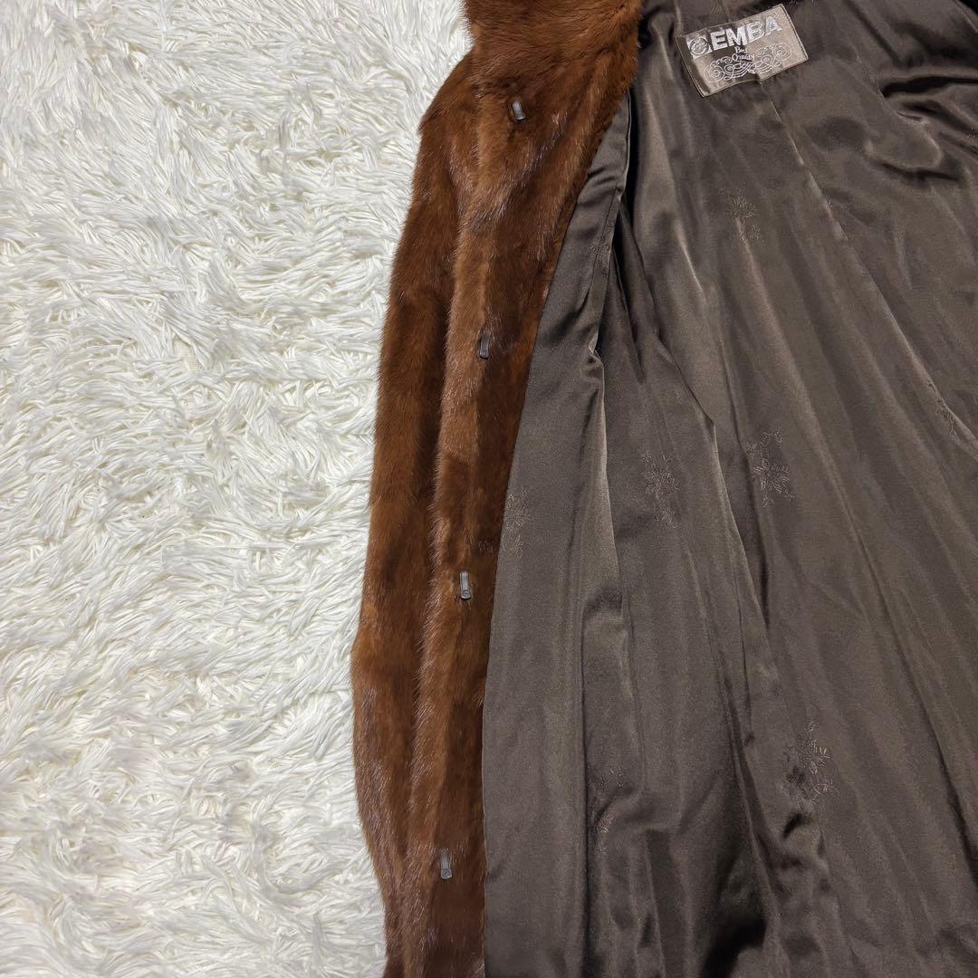 EMBA/エンバ セーブル 毛皮 ロング コート