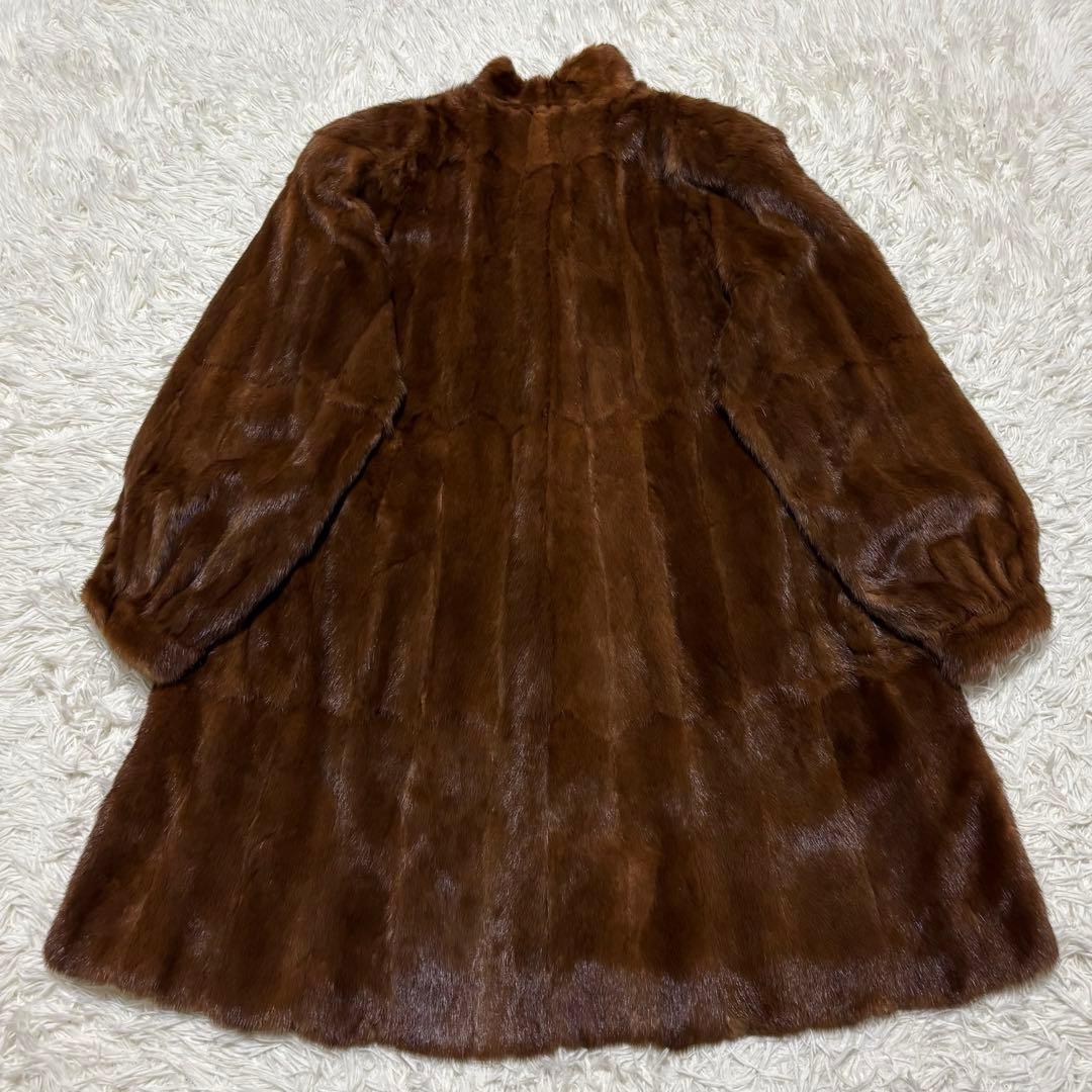 EMBA/エンバ セーブル 毛皮 ロング コート