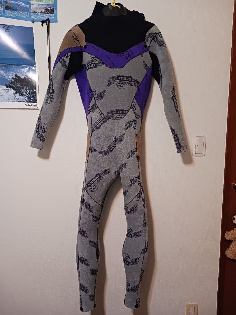 Billabong　セミドライ　裏起毛　5×３ミリ　K