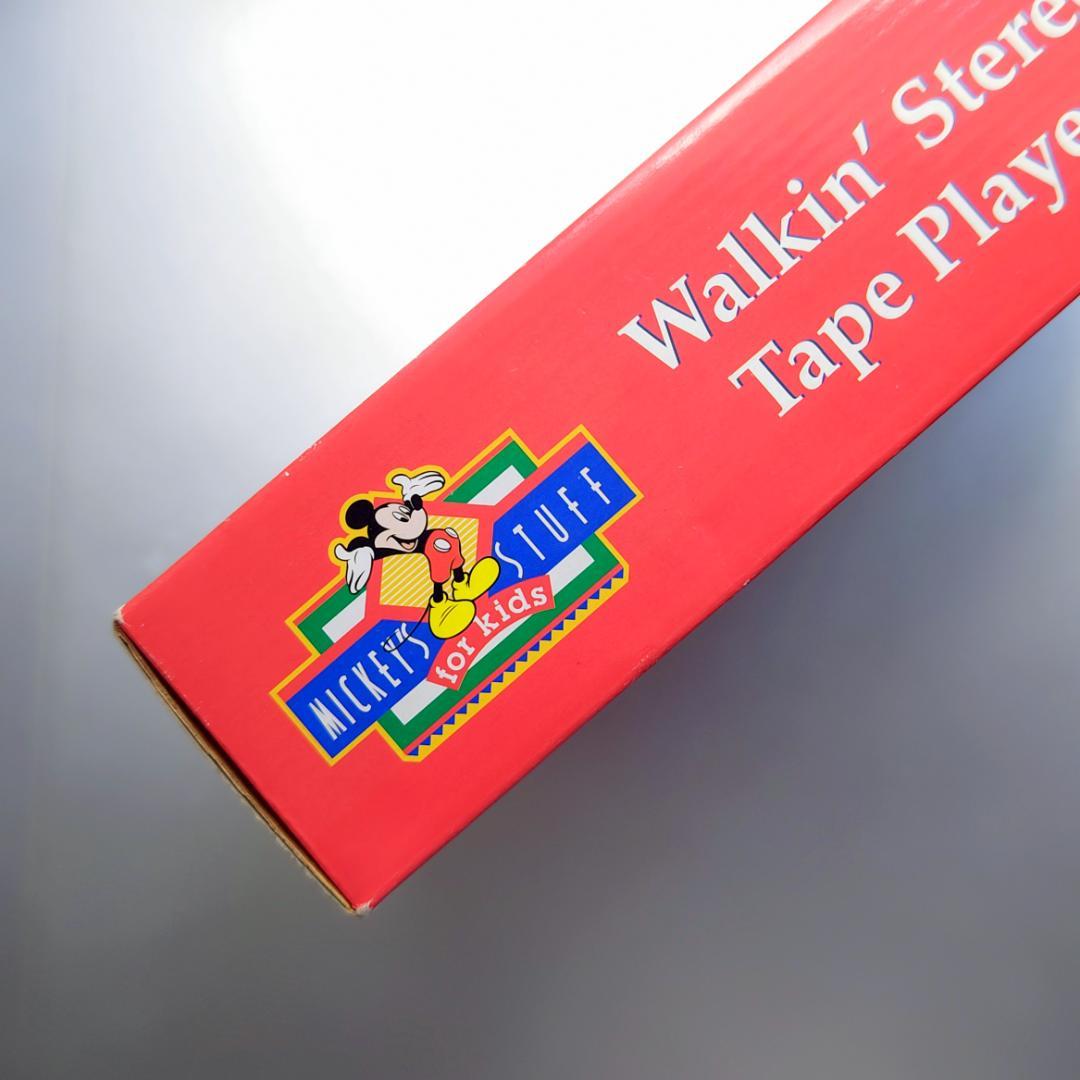 【未開封品】ディズニー レトロ ミッキー カセットテーププレーヤー ヘッドホン