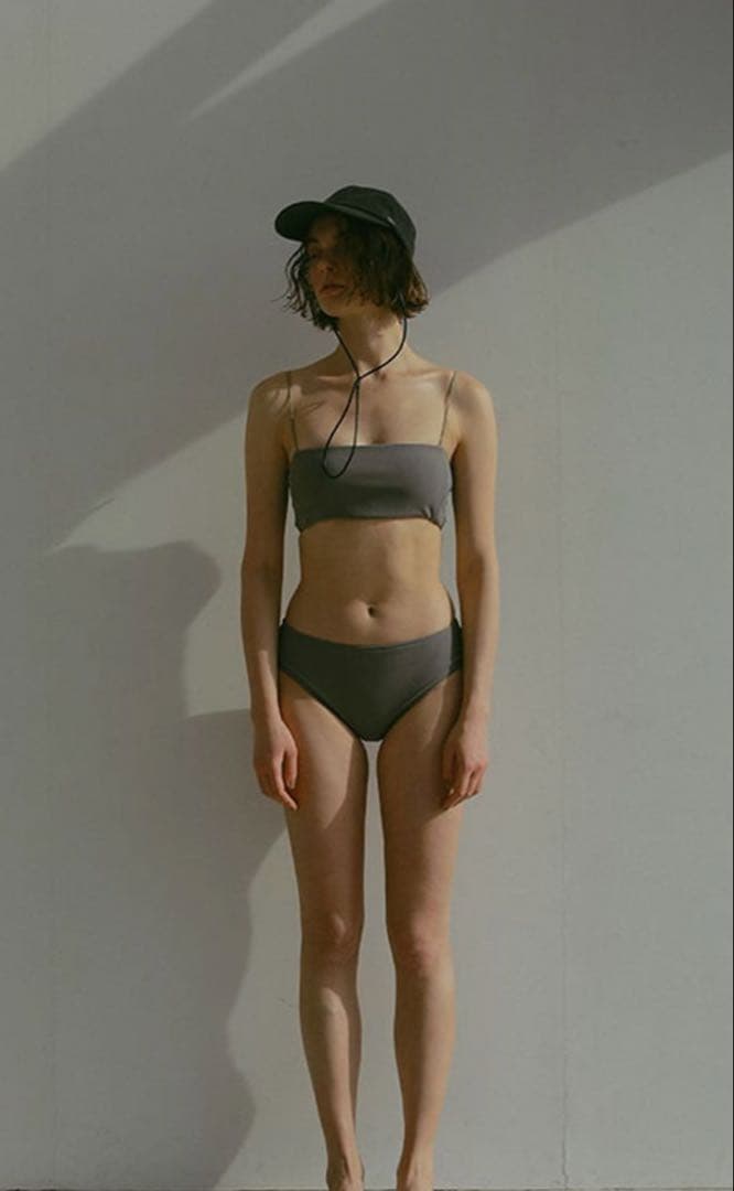 【ETRE TOKYO】ナローストラップベアスイムウェア