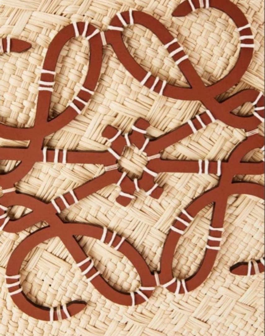 【エマ】LOEWE / ロエベ アナグラムバスケットバッグ　ミディアム