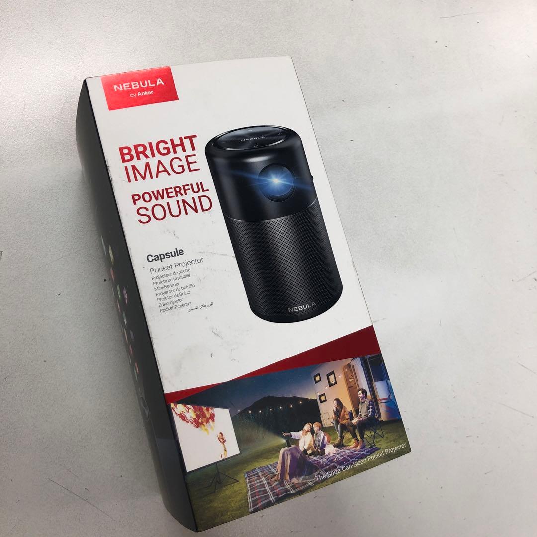 【値下げ中】Anker Nebula Capsule プロジェクターブラック