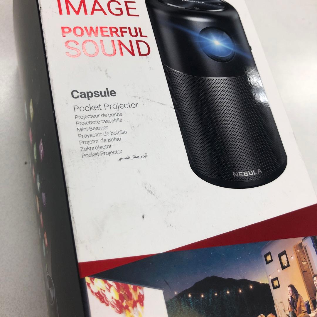 【値下げ中】Anker Nebula Capsule プロジェクターブラック