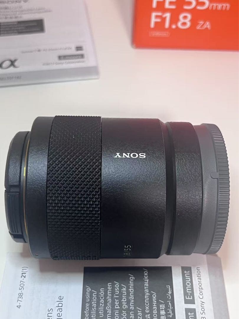 [フィルター付] SONY Sonnar T* FE 55mm F1.8 ZA