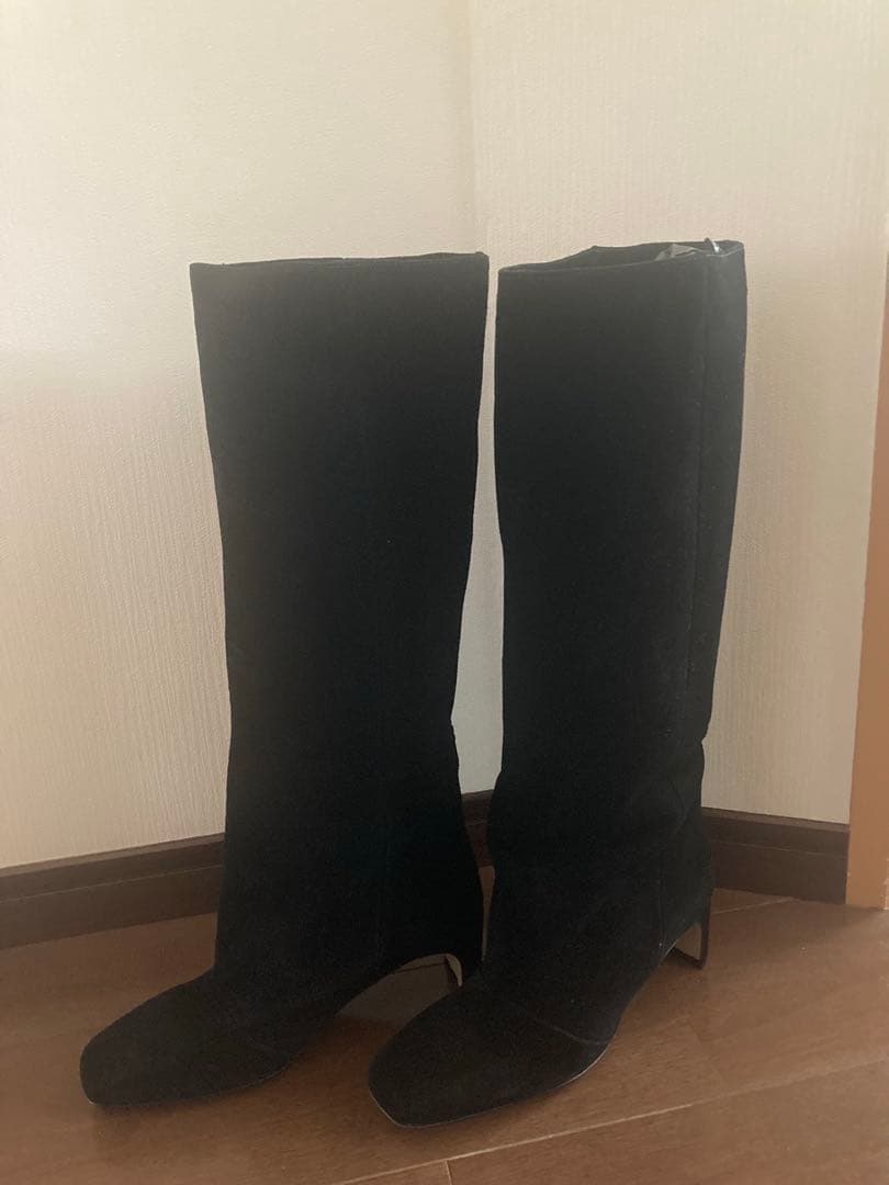 CORSO ROMA9（コルソローマ ノーヴェ ） スエードロングブーツ 643