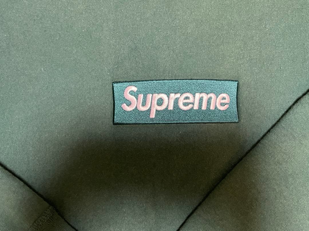トップス Supreme Box Logo Crewneck Dark Pine